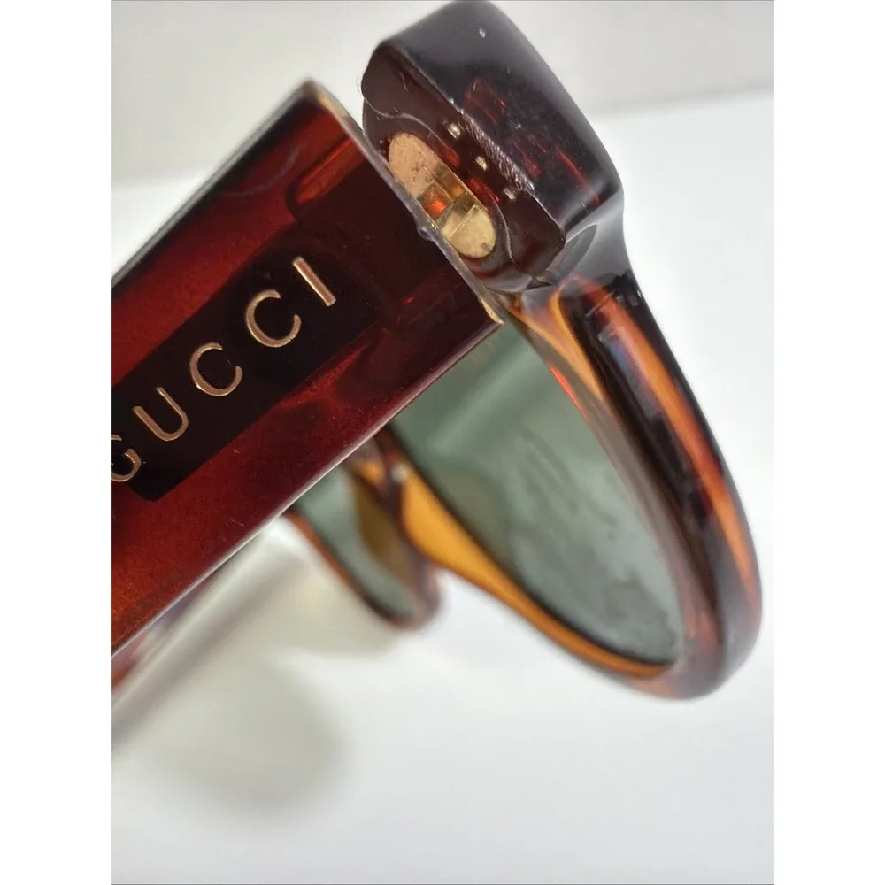 Gucci Optyl Tortoise Sunglasses Frames Only GG 1159/S 50-21 145 Read